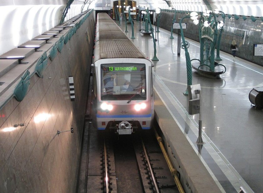 Русич на станции Пражская