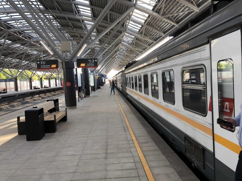 Станция Славянский бульвар МЦД-1