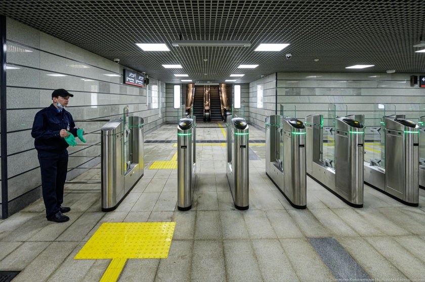 Славянский бульвар МЦД турникеты