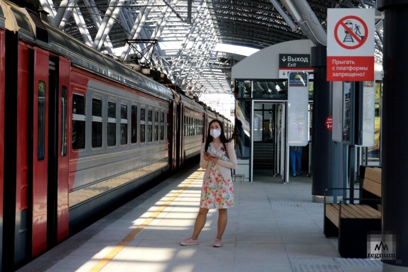 Станция МЦД Славянский бульвар