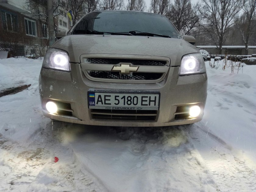 Туманки Авео т250