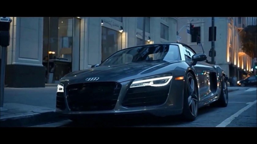 Audi r8 Spyder 50 оттенков серого