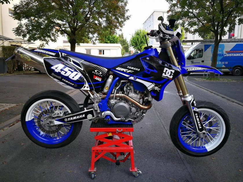 Yamaha wr450 Supermoto