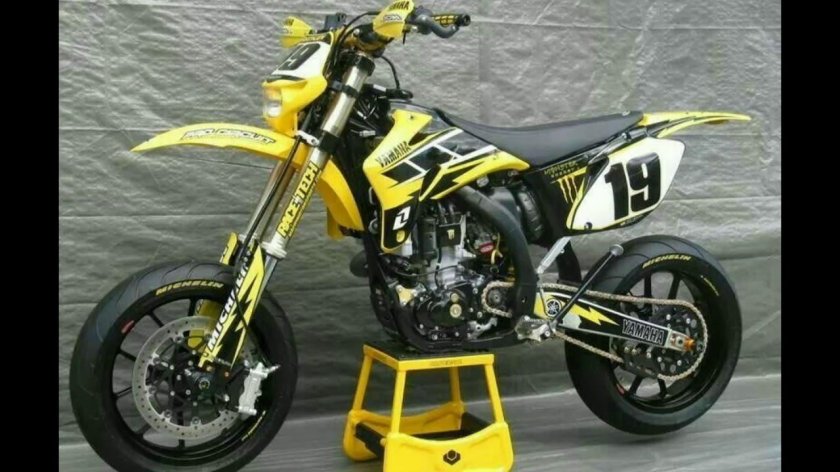 Yamaha yz450f Supermoto