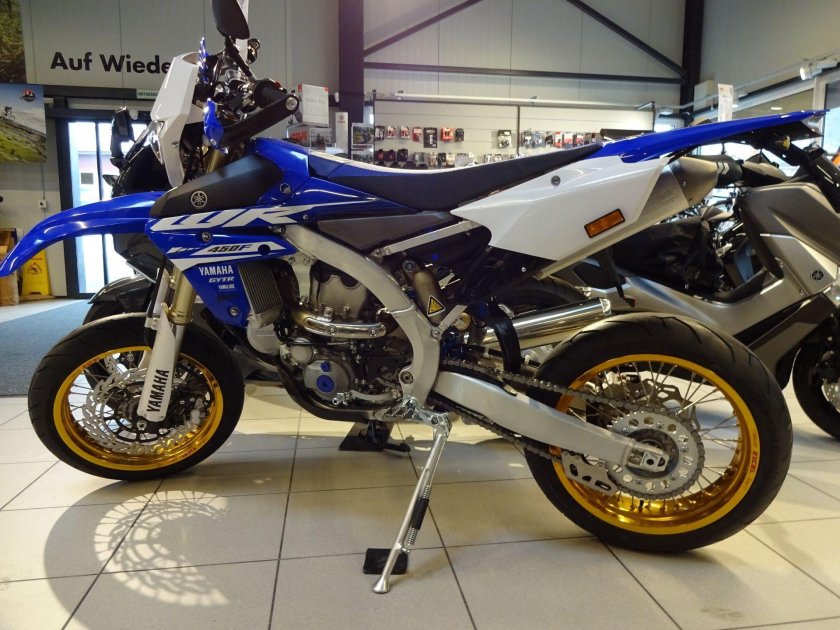 Yamaha wr450f Supermoto