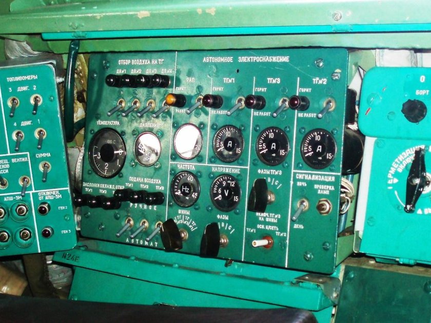 Ил-38 система электроснабжения