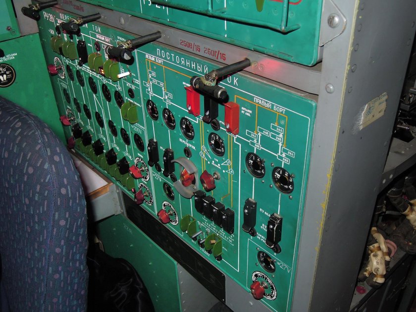 Панель электроснабжения ил 76