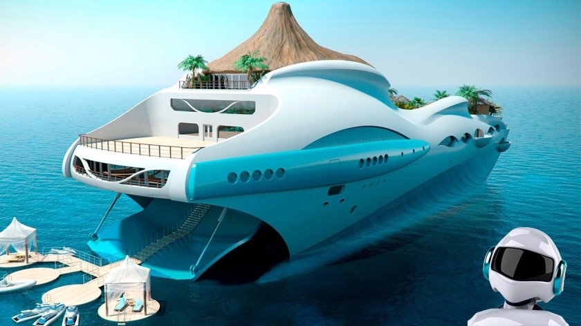 Яхта Тропикал Исланд Парадиз