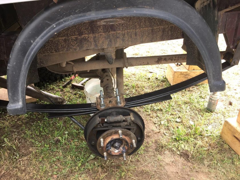 ВИС 2345 задние рессоры