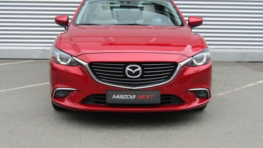 Мазда 6 2017 красная