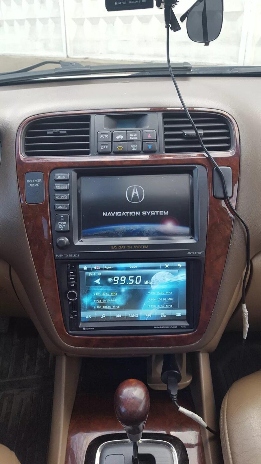 Acura MDX 1 магнитола 2 din