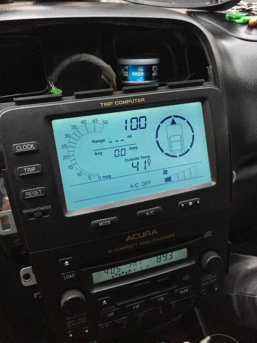 Бортовой компьютер Акура МДХ 2005
