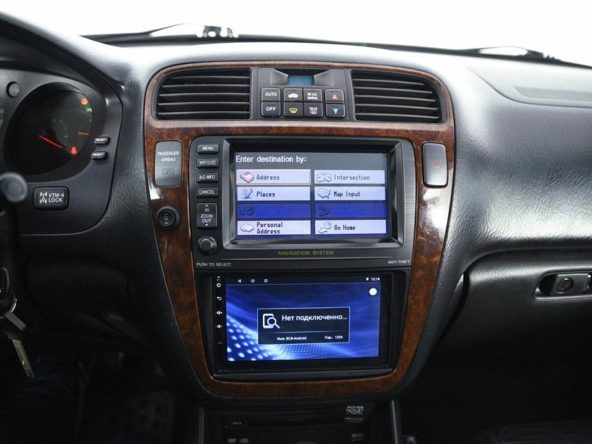 Acura MDX 1 магнитола 2 din