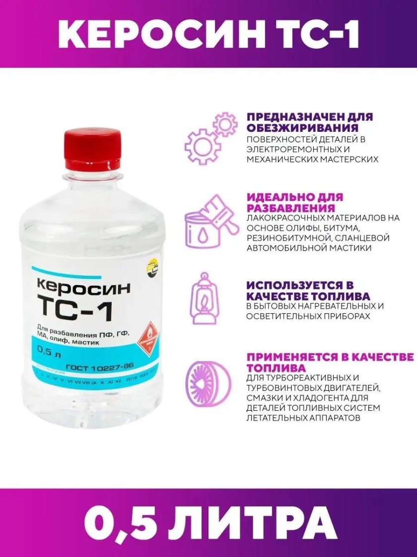 Керосин авиационный ТС-1