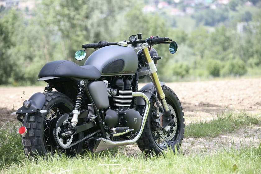 Мотоцикл Триумф Скрамблер