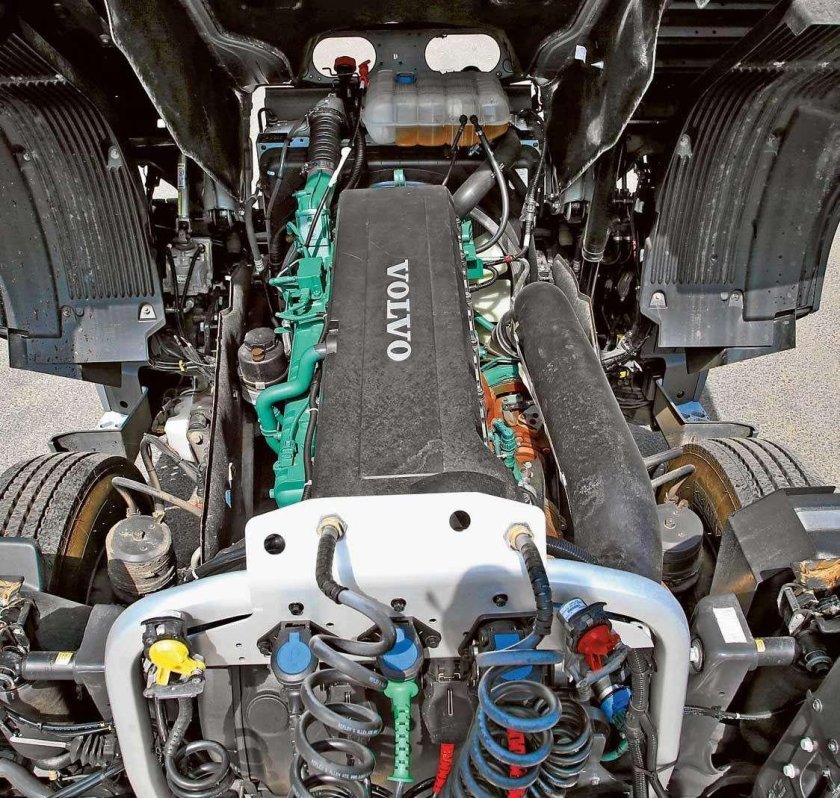 Volvo fh16 двигатель