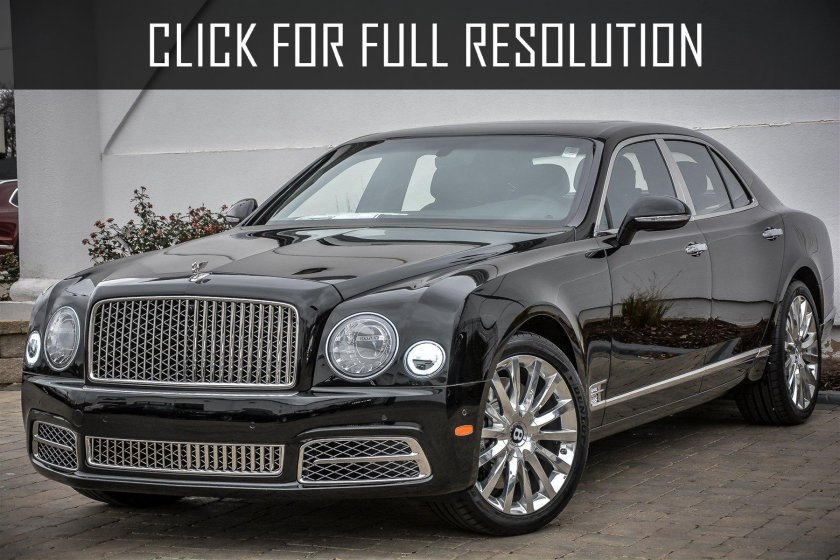 Бентли Мульсан 2018