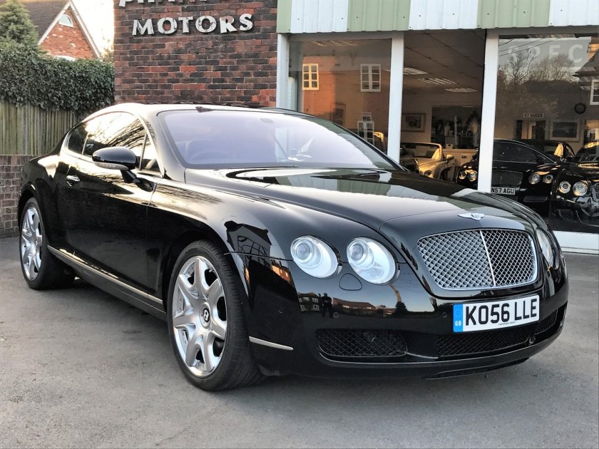 Bentley Continental gt 2007 Black