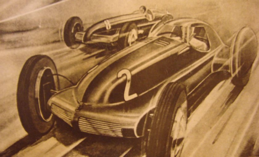 ГАЗ-гл-2 гоночный автомобиль