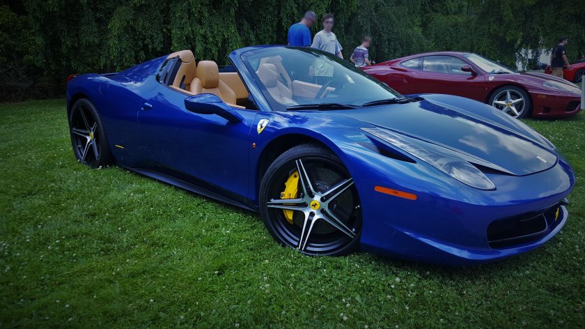 Ferrari 458 Blue