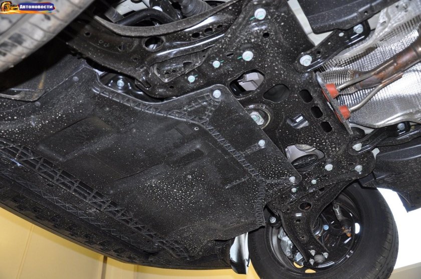 Днище Шкода Октавия а7