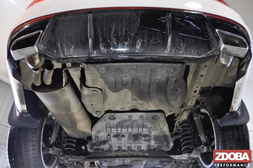 Выхлоп Шкода Октавия а7 1.8