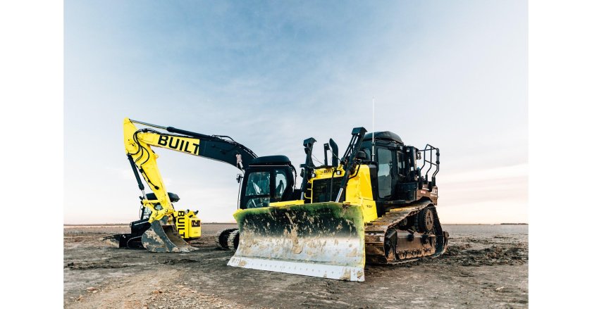 Built Robotics’ бульдозер