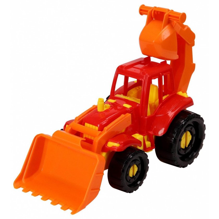 Трактор Иван экскаватор - бульдозер городской и-2382