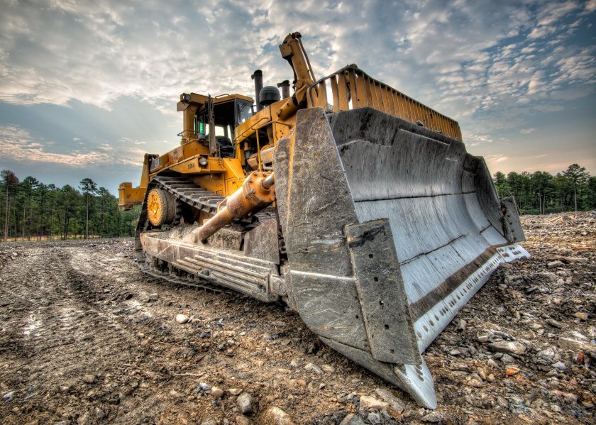 Бульдозер Амкодор 136.