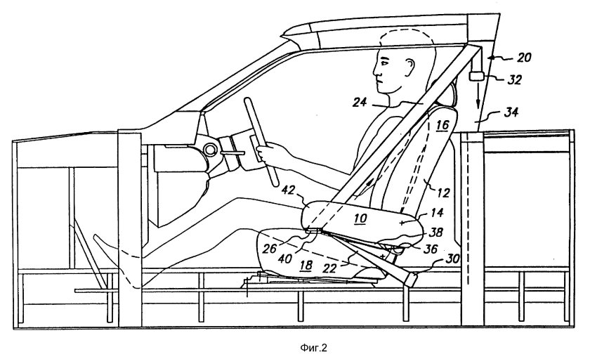 Эргономика кресла водителя чертеж