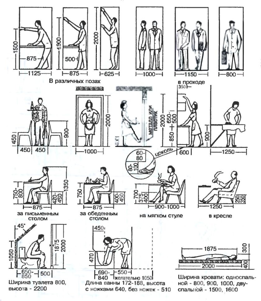 Нойферт эргономика