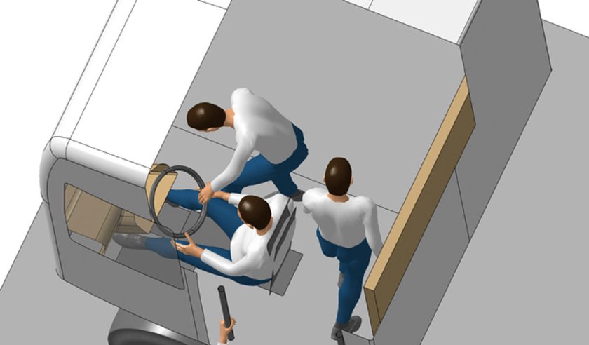 Кабина грузового автомобиля эргономика