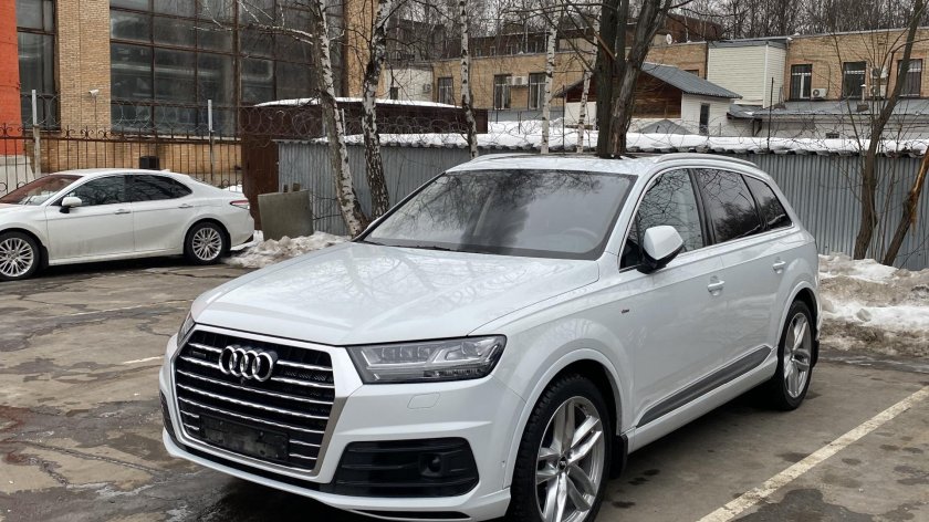 Ауди а4 белая