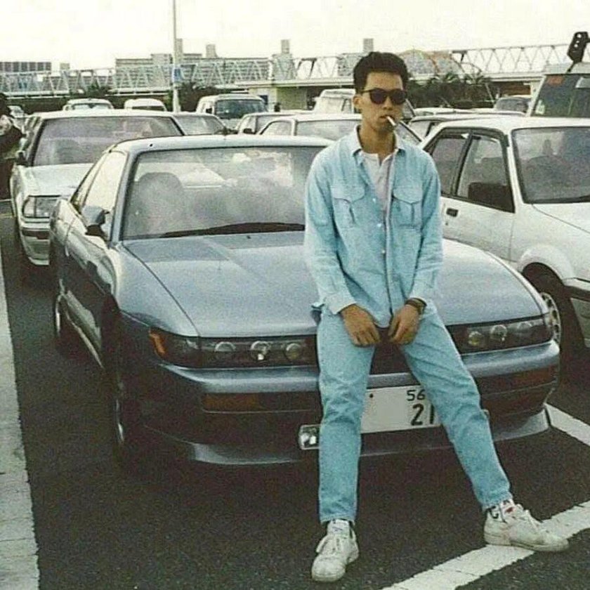 Эстетика Японии 90-х JDM