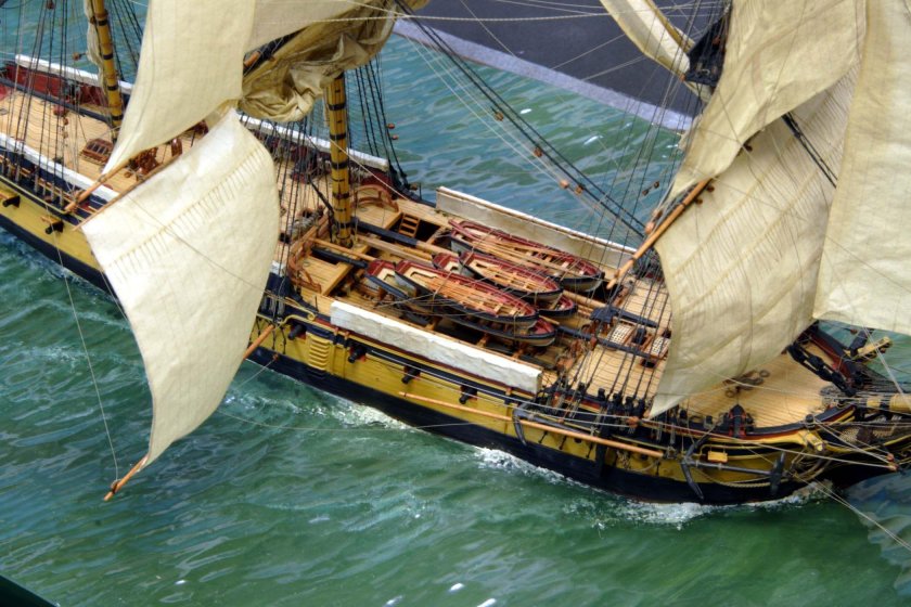 Фальшборт на паруснике