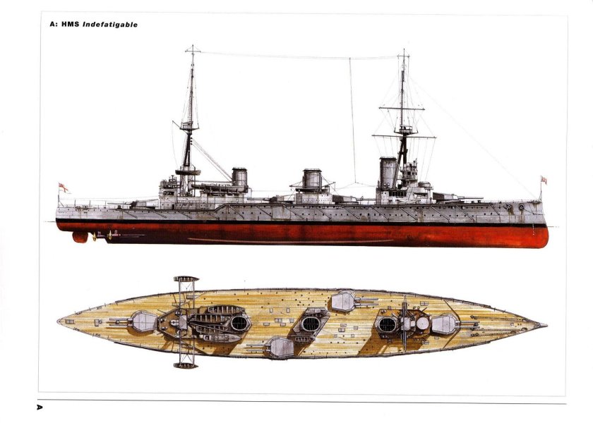 Линейный крейсер Индефатигебл