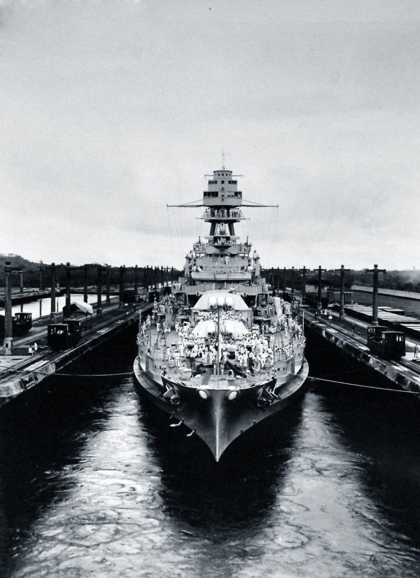 Линкор Пенсильвания 1944