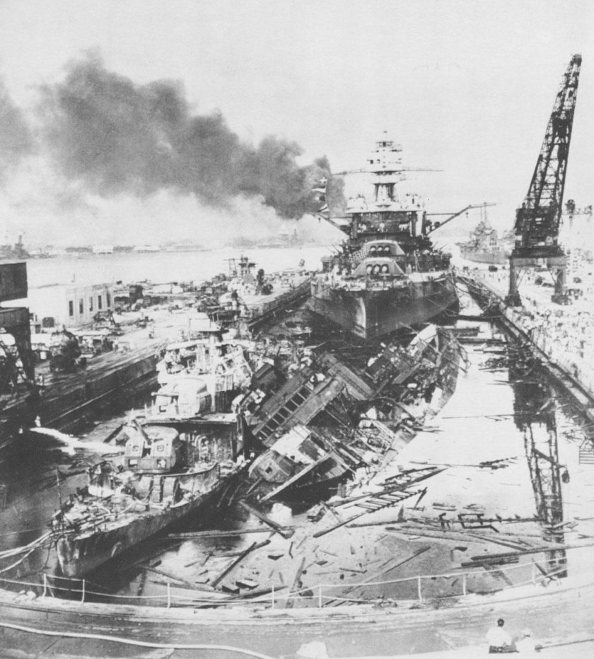 Линкоры в Перл Харбор