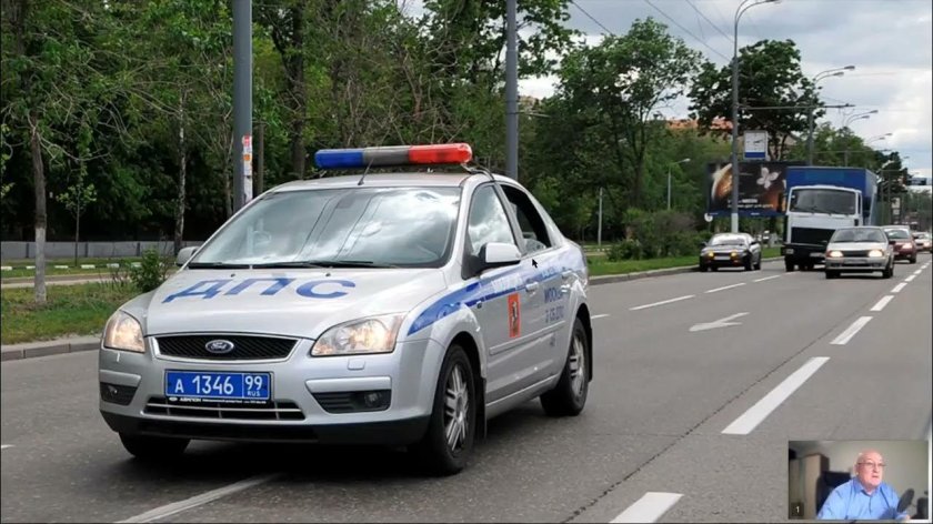 Шкода ДПС С мигалками