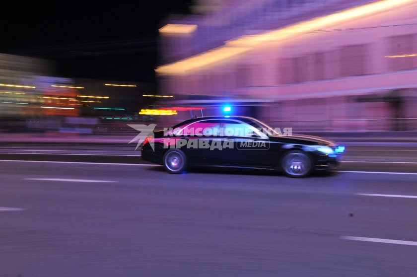 Машины с мигалками