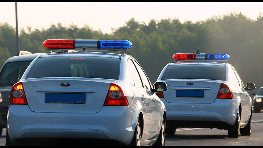 Форд фокус 2 с мигалкой