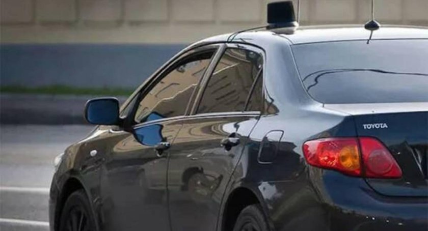 Шевроле Круз с мигалкой