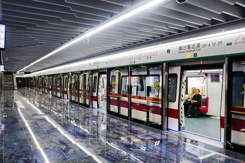 Метро Гуанчжоу станции