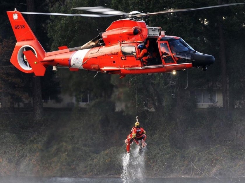 Guardian Coast Guard Rescue swimmer