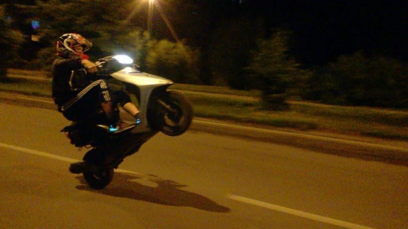 Хонда дио стант