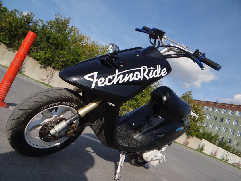 Yamaha jog artistic стант