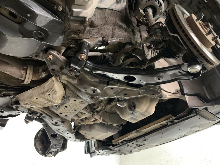 Mazda CX-5 снизу