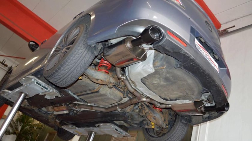 Mazda 6 GH днище