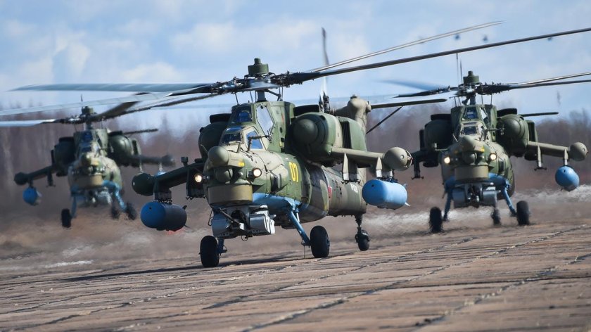 Ми-28 Пилотажной группы Беркуты