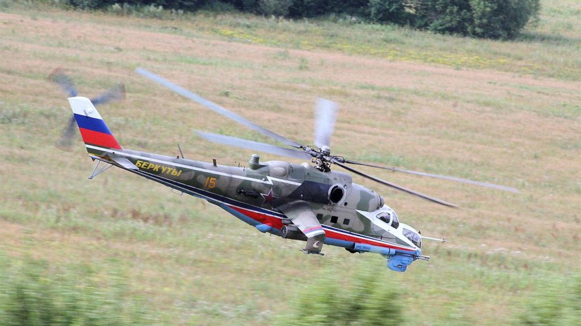 Вертолет "ми-24а"